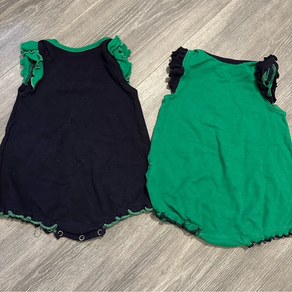 Two Notre Dame Fighting Irish Onesies (Size 3-6M) - Picture 5 of 5